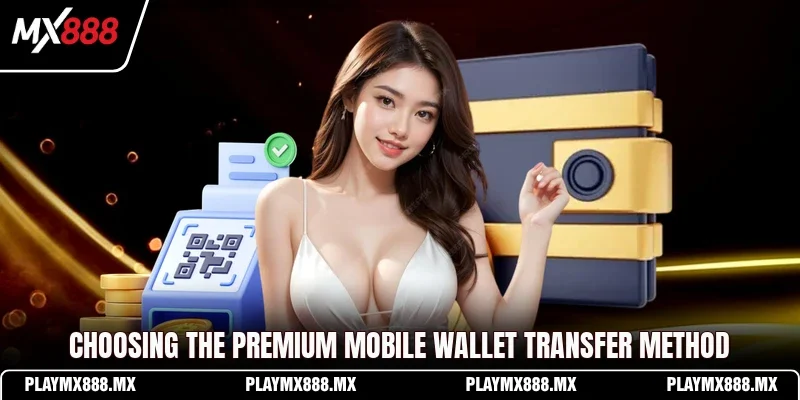 Choosing the premium mobile wallet transfer method