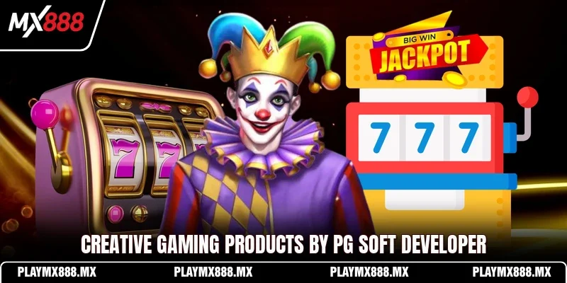 Creative gaming products by PG Soft developer