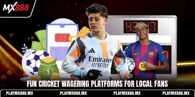 Fun cricket wagering platforms for local fans