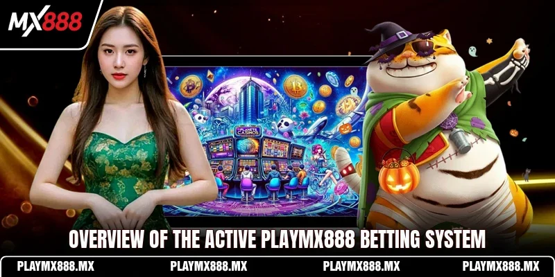 Overview of the active Playmx888 betting system