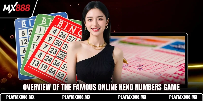 Overview of the famous online Keno numbers game