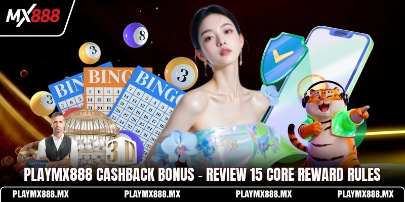 Playmx888 Cashback Bonus - Review 15 Core Reward Rules