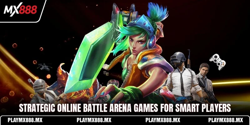 Strategic online battle arena games for smart players